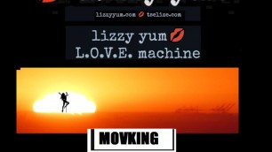 lizzy yum - fuck machine and vibrator