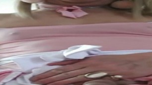 CD ladyboy with little nipples and clitoris