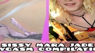 Sissy Mara Jade's Entire Chastity Sissygasm Compilation!