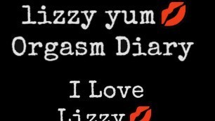 lizzy yum - pussy cum post op solo orgasm