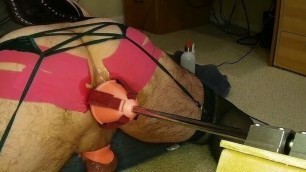 Fuck machine anal, 6 Toys! With 2 limp clitty cum shots