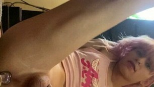 Abby cox stretching ass with dildo and fingers