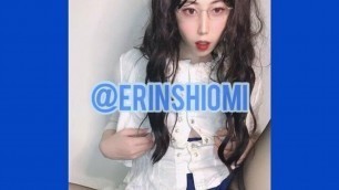 sultry sexy crossdresser ErinShiomi – cumshot